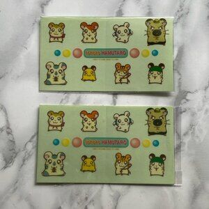 Vintage Hamtaro stickers set